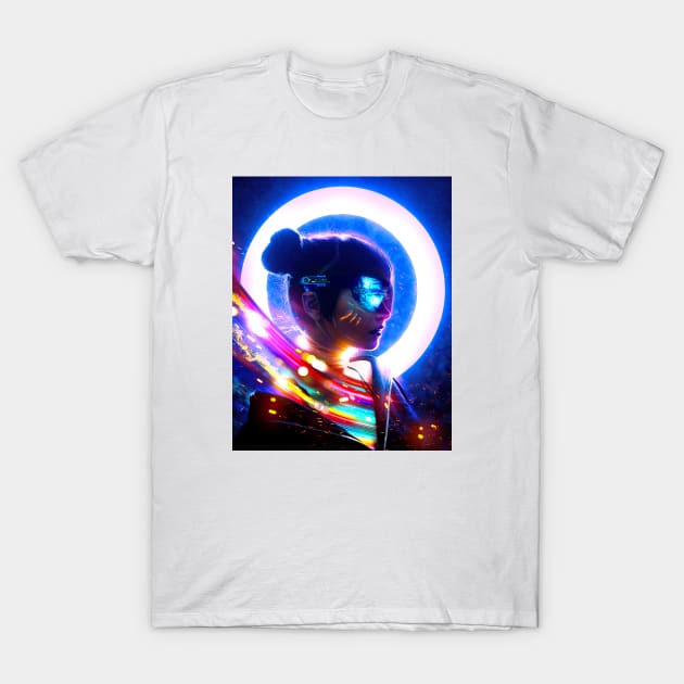 Cyberpunk T-Shirt by LumiFantasy